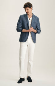 Charisma Relaxed Straight Pants In White Urban