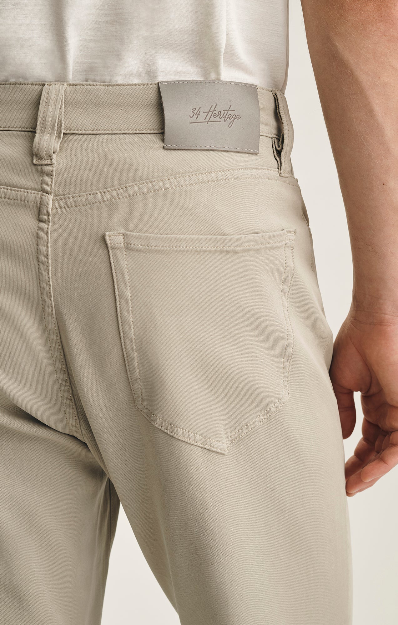 Charisma Relaxed Straight Pants In Cashmere Cloud Luxe