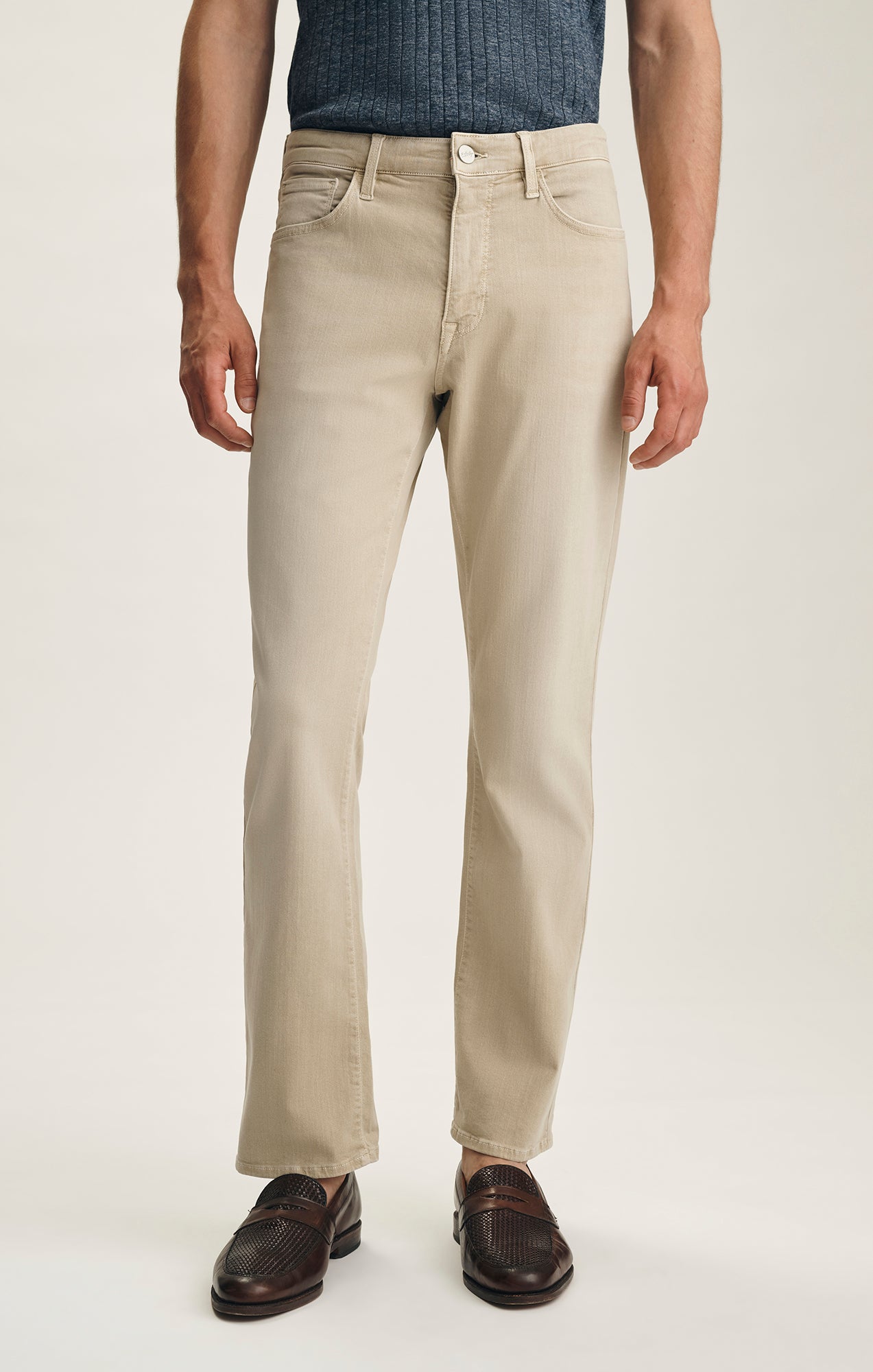 Cash Bootcut Pants In Sand Colored Urban