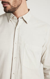 Corduroy Pocket Shirt in Beige