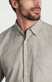 Corduroy Pocket Shirt in Grey