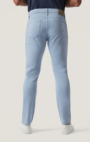 Cool Tapered Leg Pants in Sky Twill