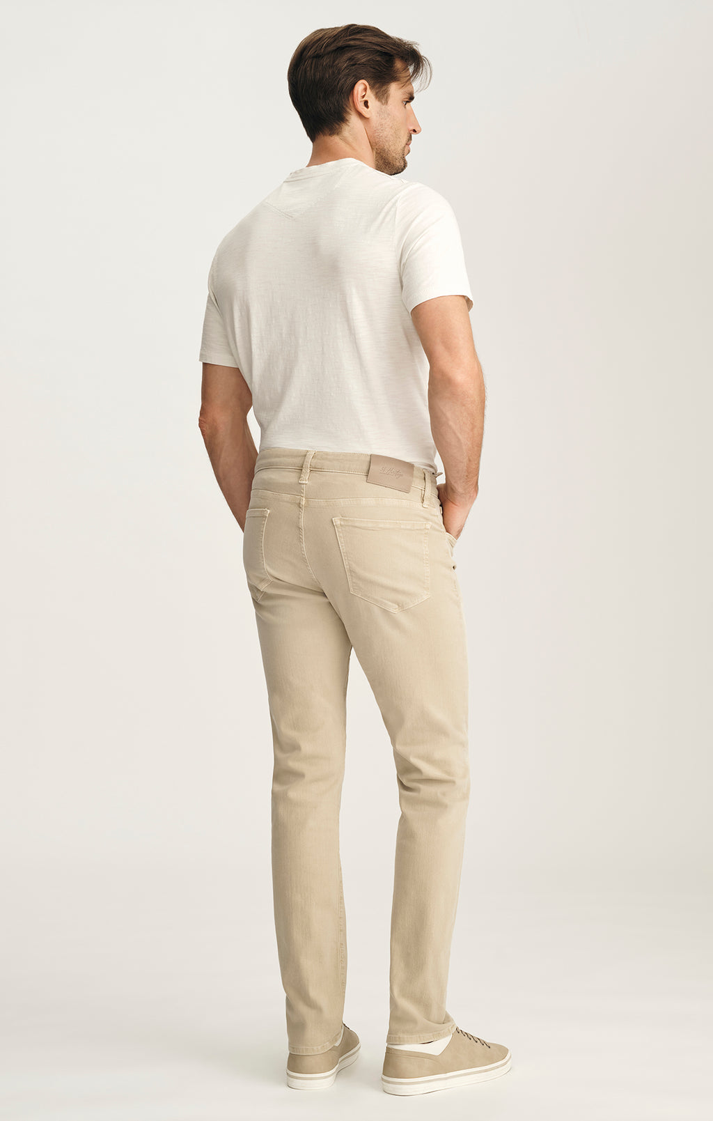 Courage Straight Leg Pants In Sand Colored Urban