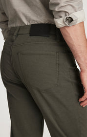 Charisma Relaxed Straight Pants in Peat Coolmax