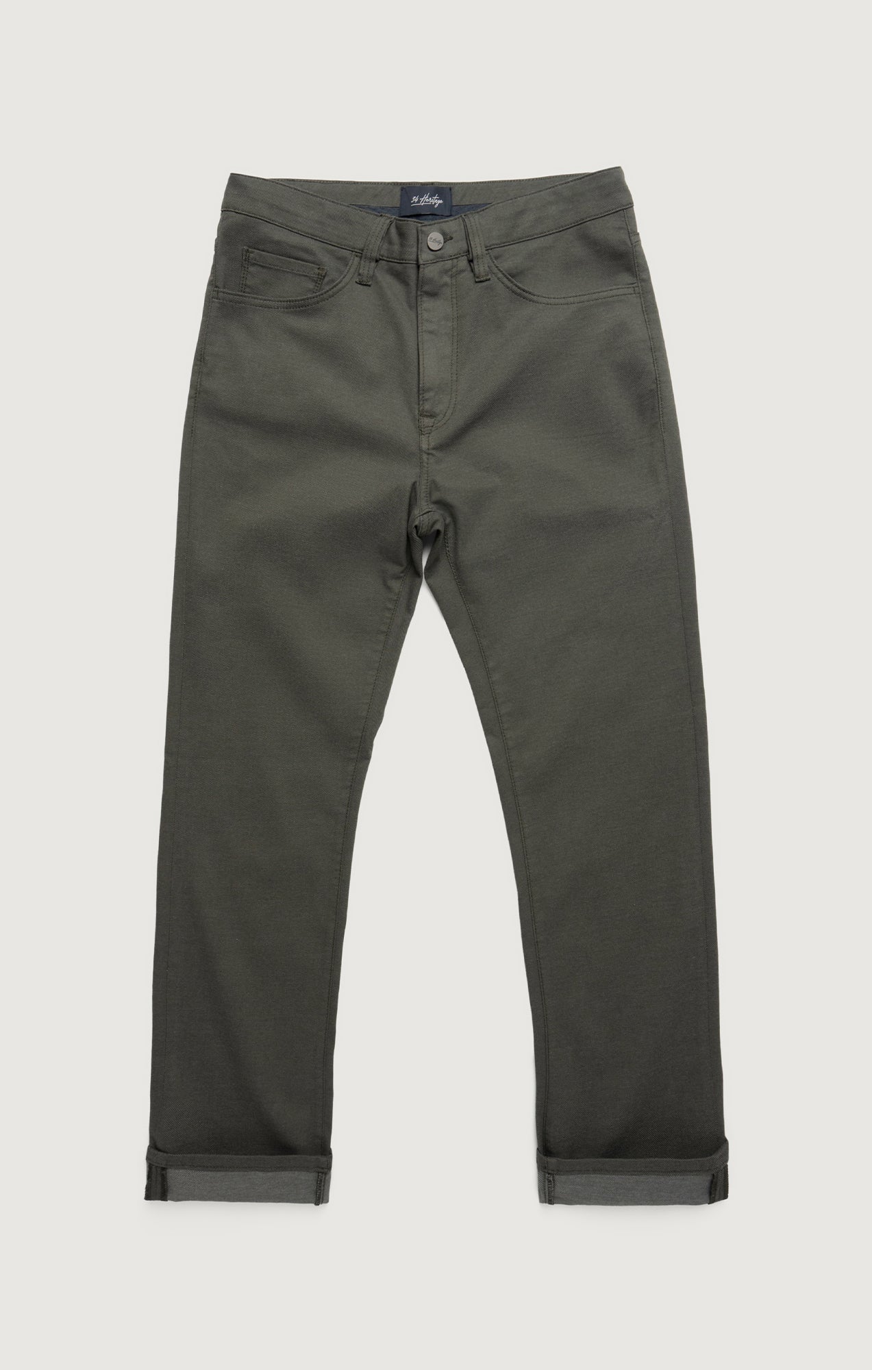Charisma Relaxed Straight Pants in Peat Coolmax