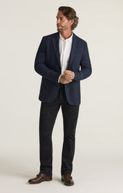 Camino Relaxed Straight Jeans in Black Urban