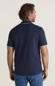 Riviera Polo Shirt in Navy