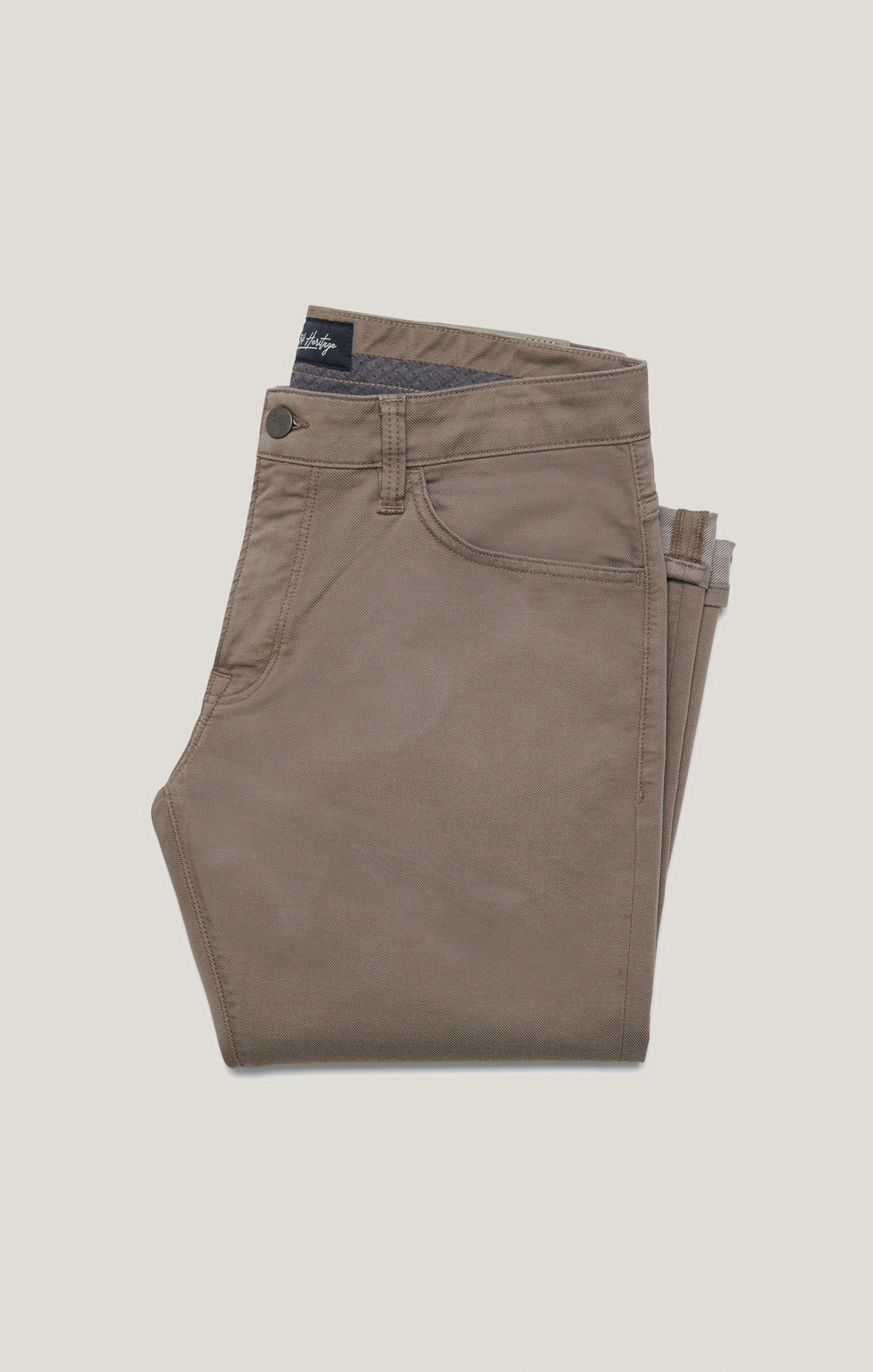 Charisma Relaxed Straight Pants in Taupe Coolmax