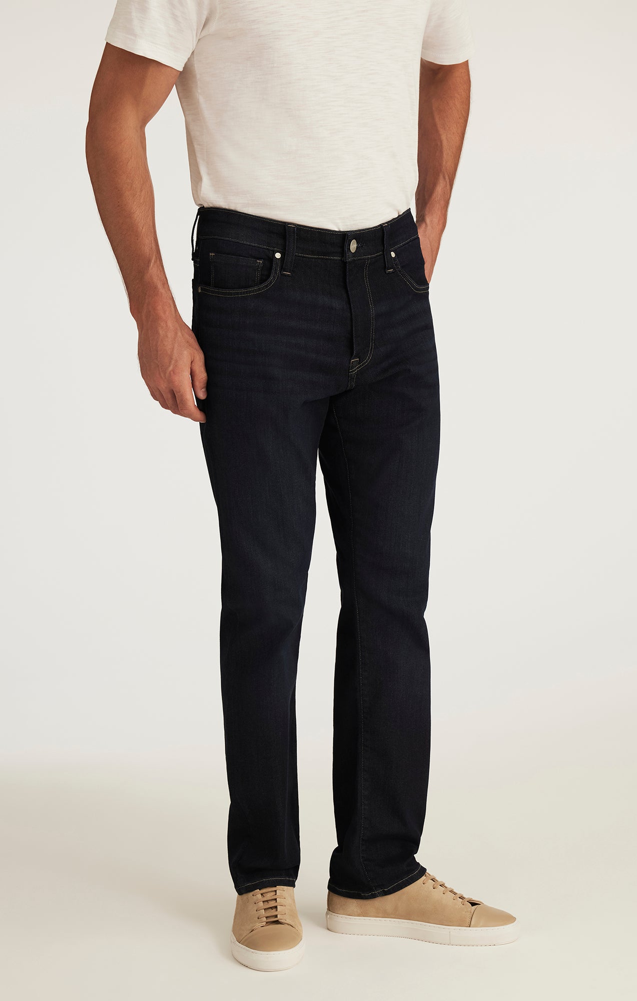 Camino Relaxed Straight Jeans in Deep Urban