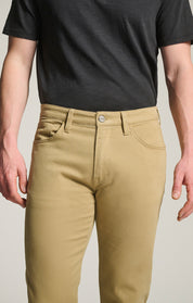 Courage Straight Leg Pants in Beige Honeycomb