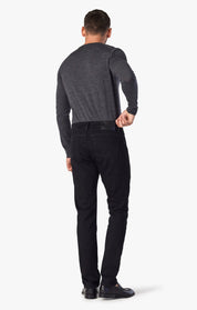 Cool Tapered Leg Jeans In Black Urban