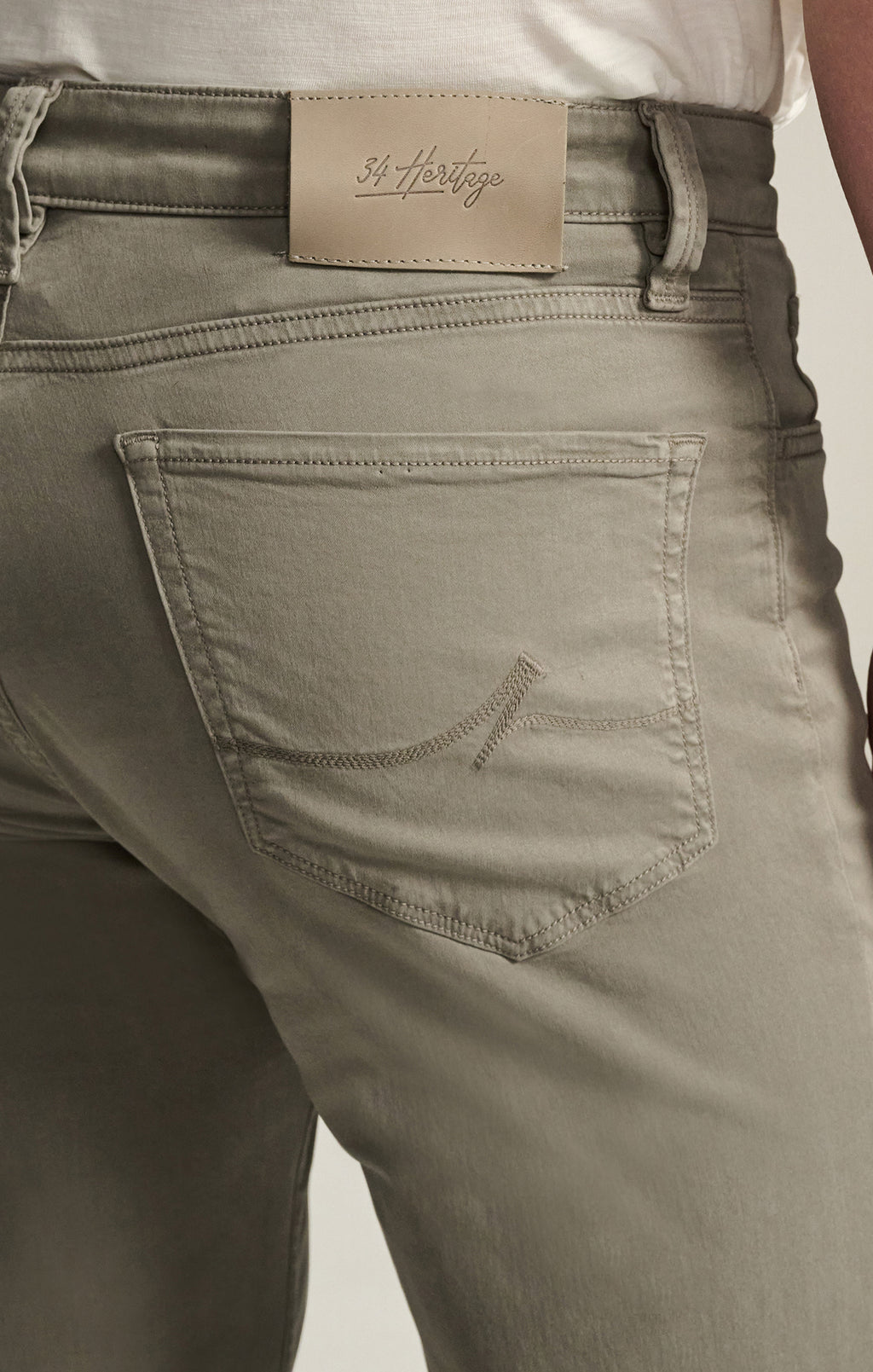 Charisma Relaxed Straight Pants in Storm Twill