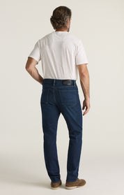 Charisma Relaxed Straight Jeans in Rinse Brushed Aerodenim