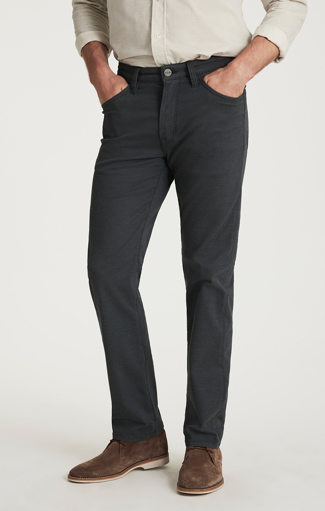 Courage Straight Leg Pants in Iron Coolmax