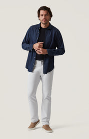 Charisma Relaxed Straight Pants in Pearl Commuter