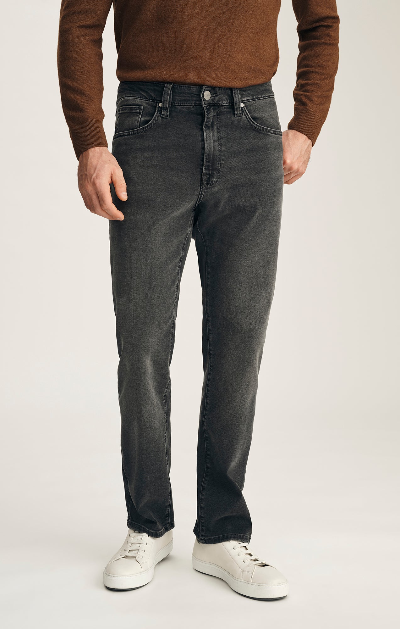 Charisma Relaxed Straight Jeans Smoke Brushed Urban
