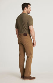 Charisma Relaxed Straight Leg in Tobacco Twill