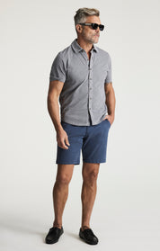 Arizona Slim Shorts In Dark Denim Twill