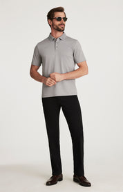 Charisma Relaxed Straight Pants In Select Double Black