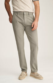 Verona Straight Leg Chino Pants In Dove High Flyer