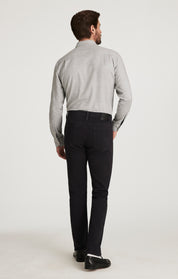Courage Straight Leg Pants in Dark Grey Cloud Luxe