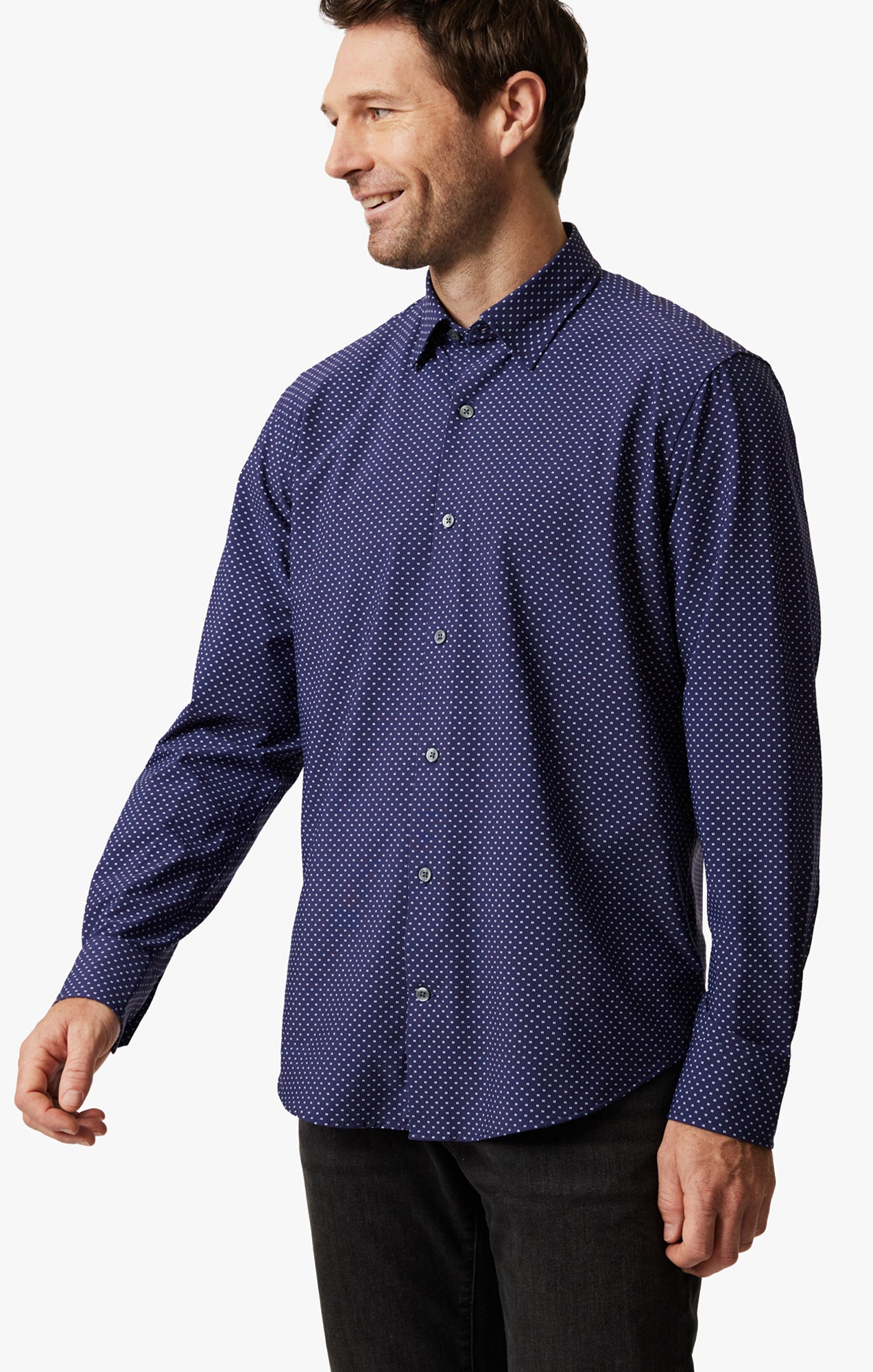 Crystal Shirt in Navy