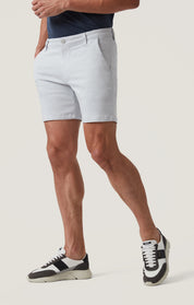 Hampton Shorts in Stone Twill