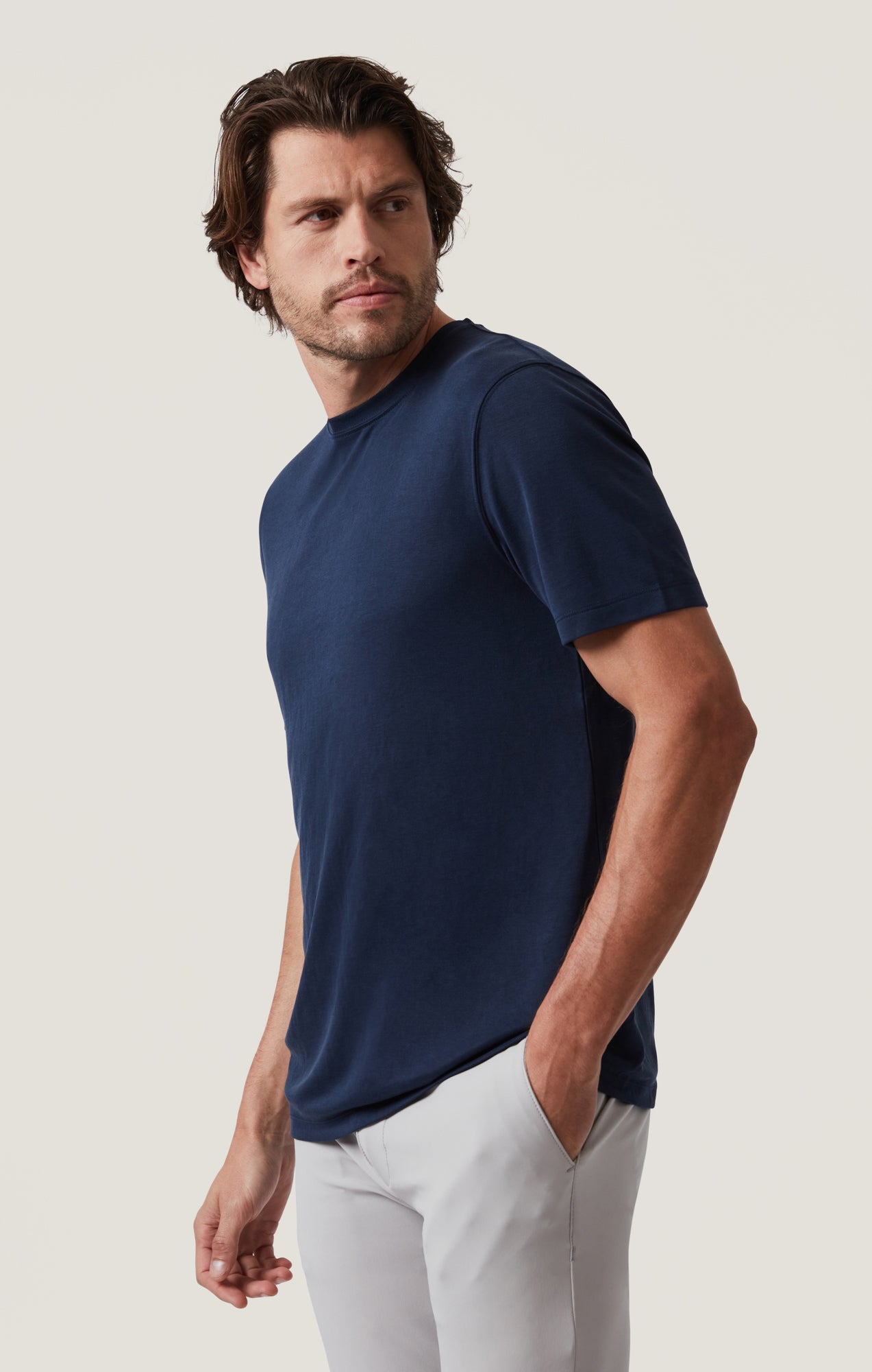 Pique T-Shirt in Indigo