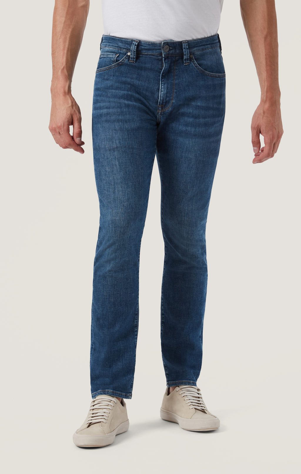 Courage Straight Leg Jeans in Mid Soft