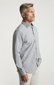 Denim Shirt In Grey Indigo