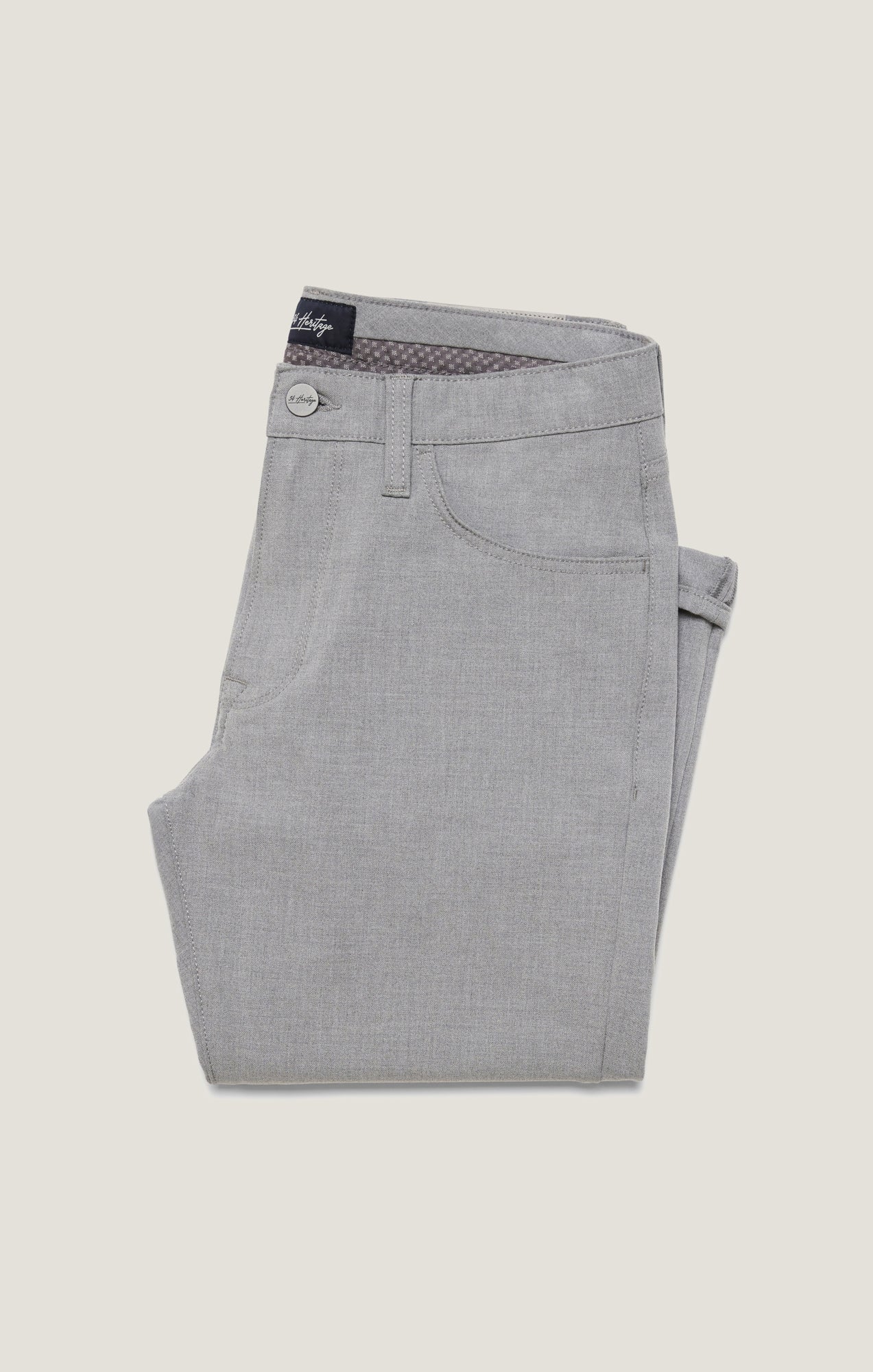 Courage Straight Leg Pants in Grey Supreme