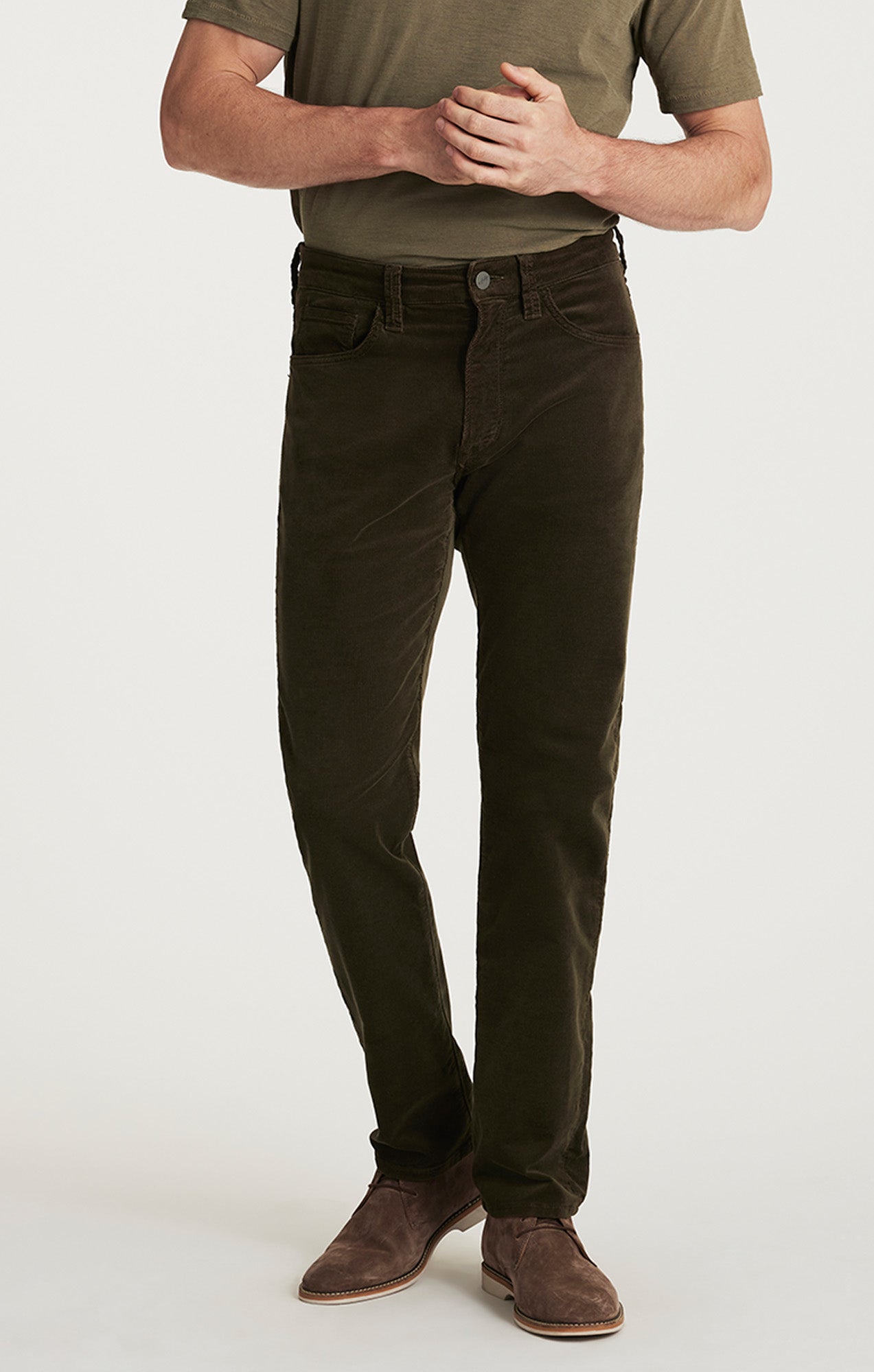 Courage Straight Leg Pants in Fern Cord