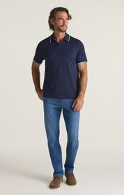 Riviera Polo Shirt in Navy