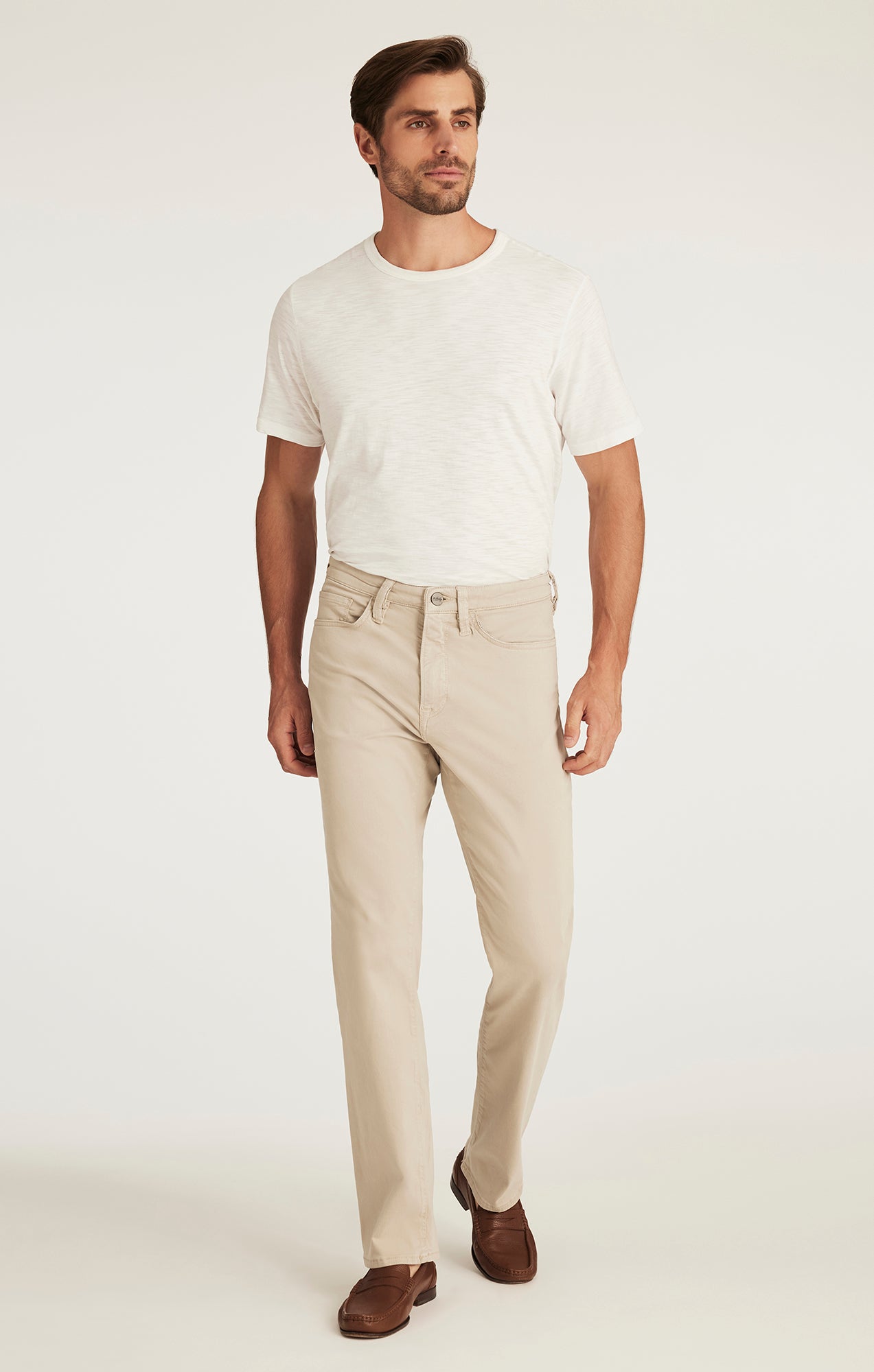 Charisma Relaxed Straight Leg Pants in Dawn Twill