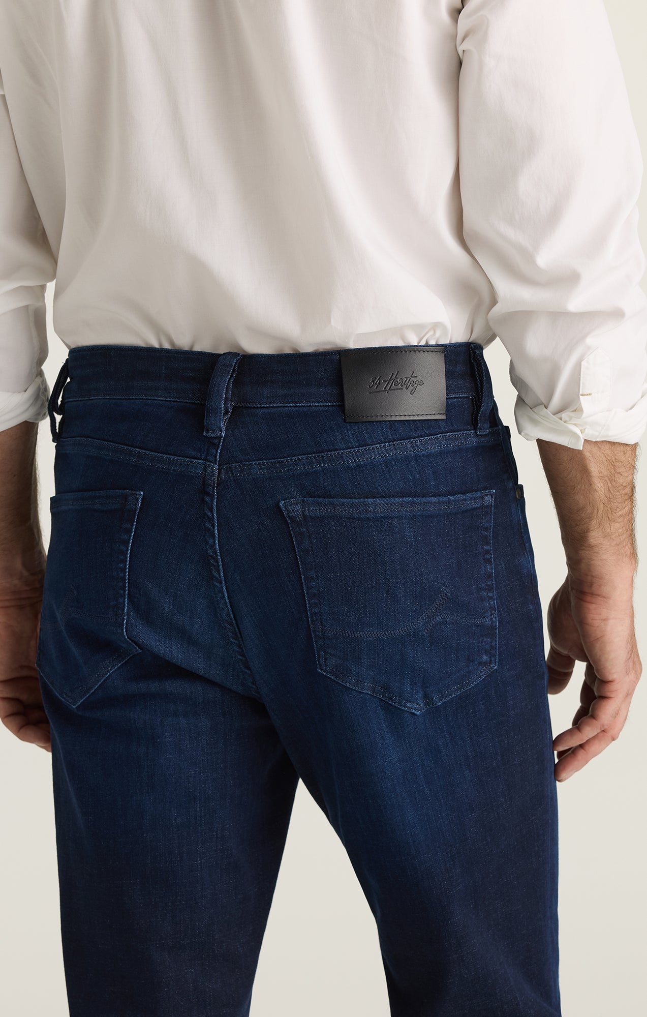 Charisma Relaxed Straight Jeans in Ink Organic Ultra