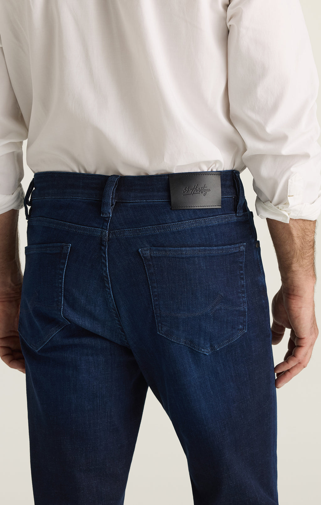 Charisma Relaxed Straight Jeans in Ink Organic Ultra