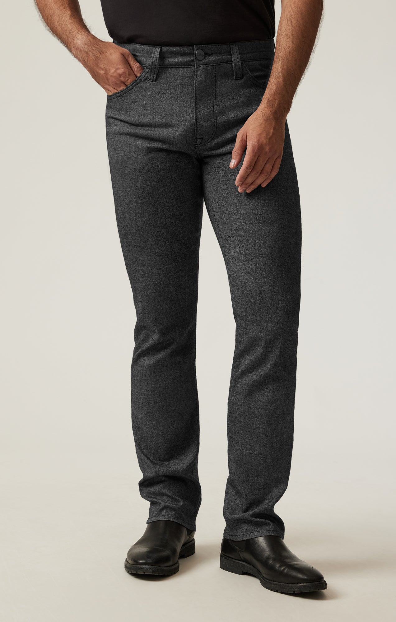 Courage Straight Leg Pants in Grey Elite