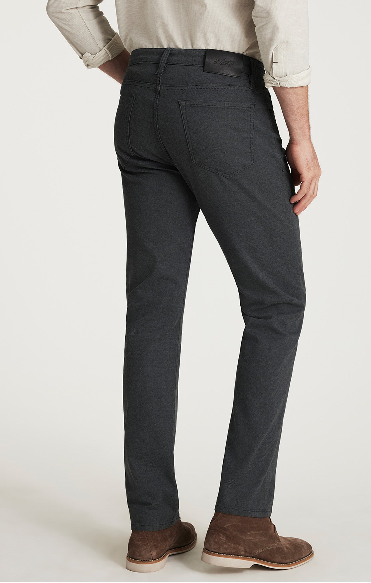 Courage Straight Leg Pants in Iron Coolmax