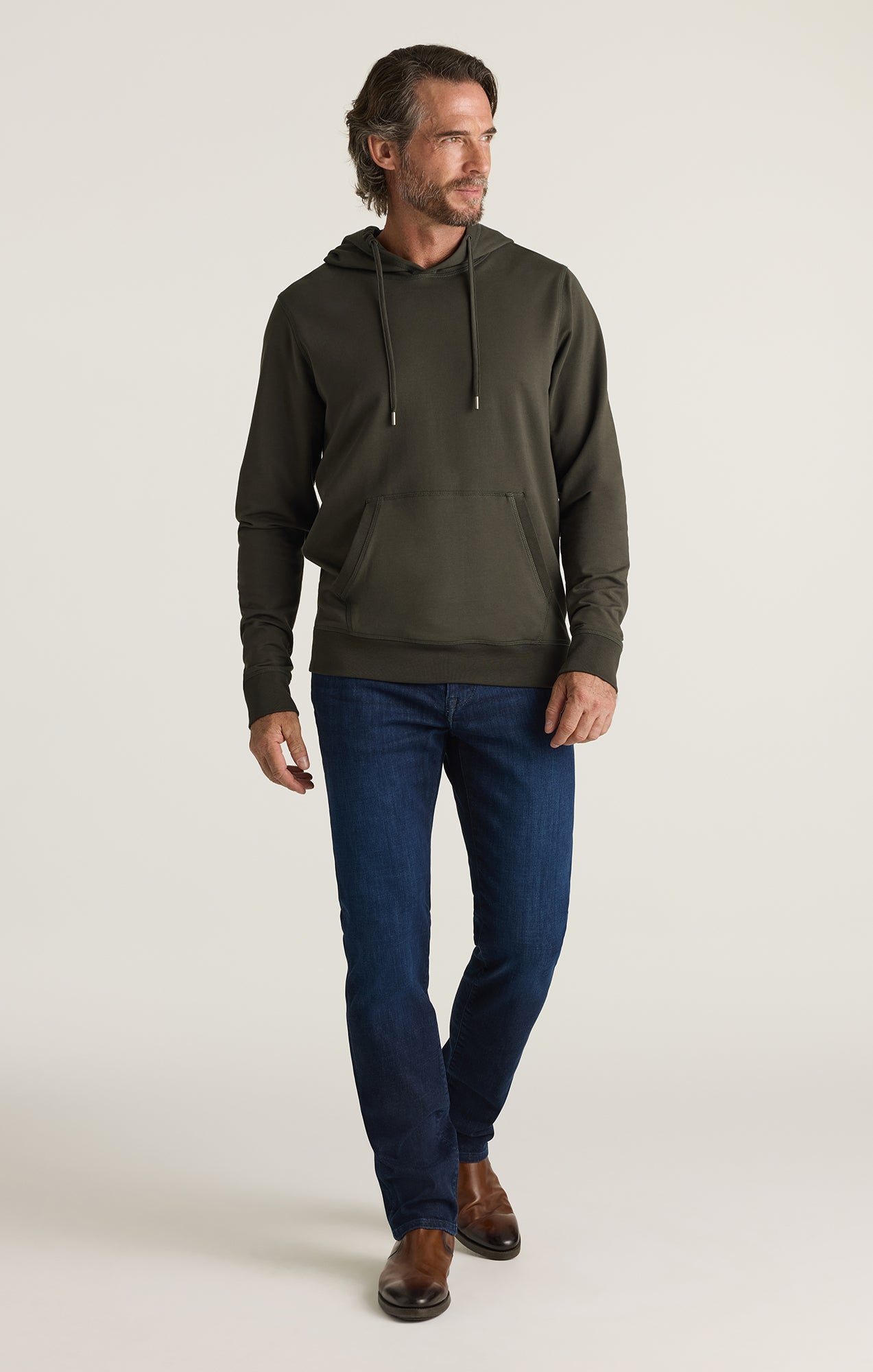 Courage Straight Leg Jeans in Ink Organic Ultra