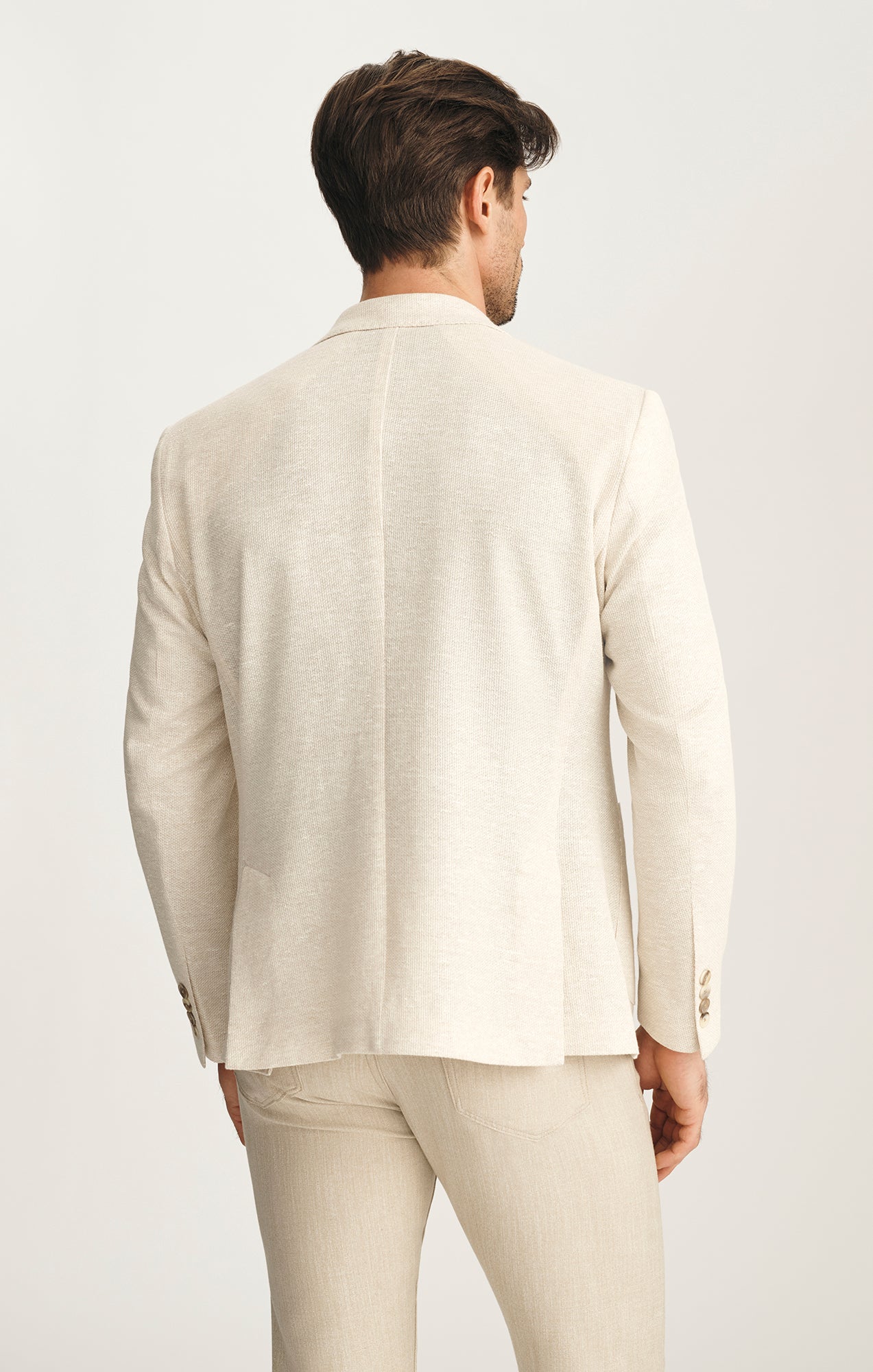 Matteo Summer Blazer In Beige