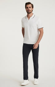 Riviera Polo Shirt in White