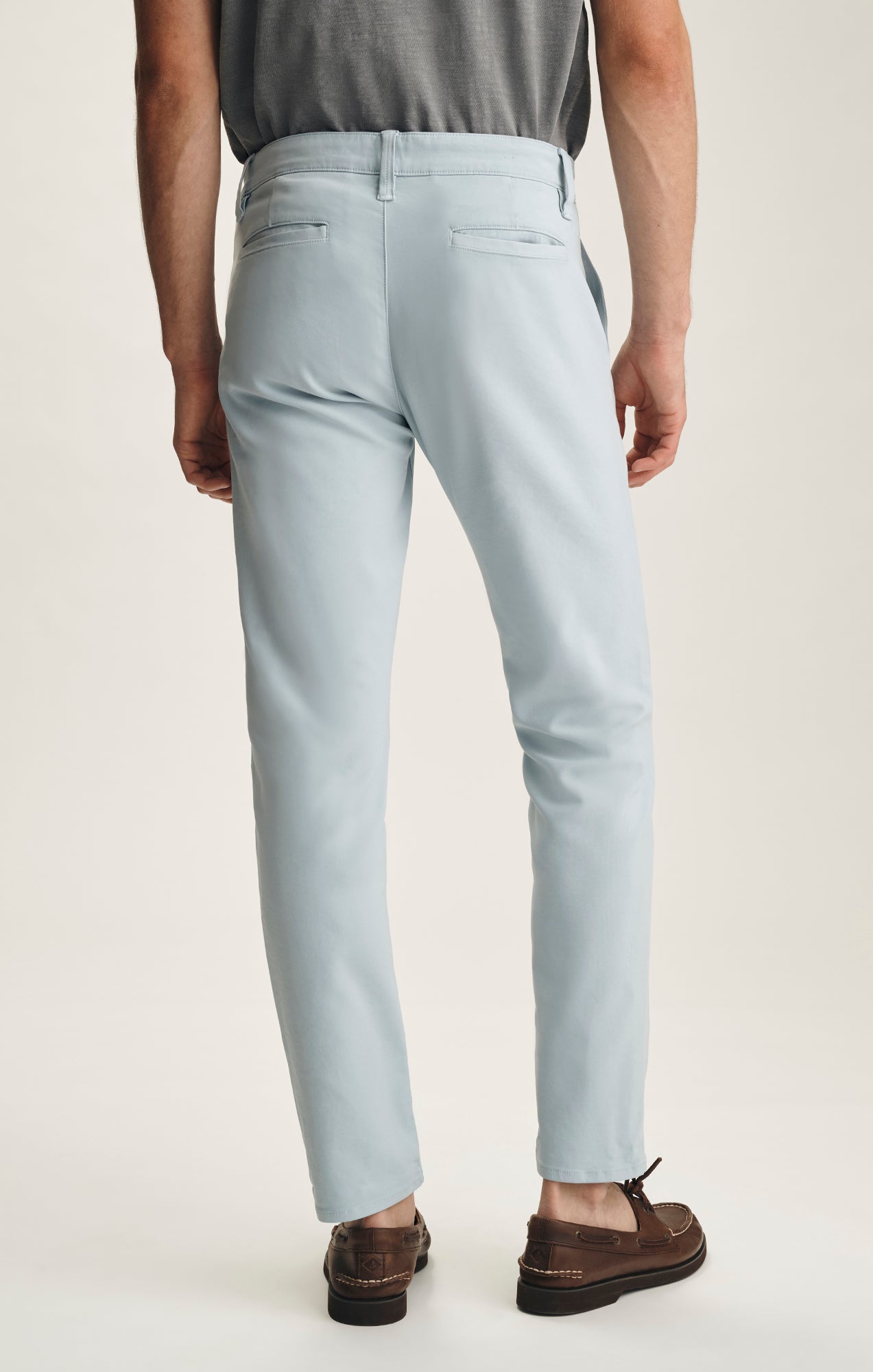 Verona Straight Leg Chino Pants In Mist High Flyer