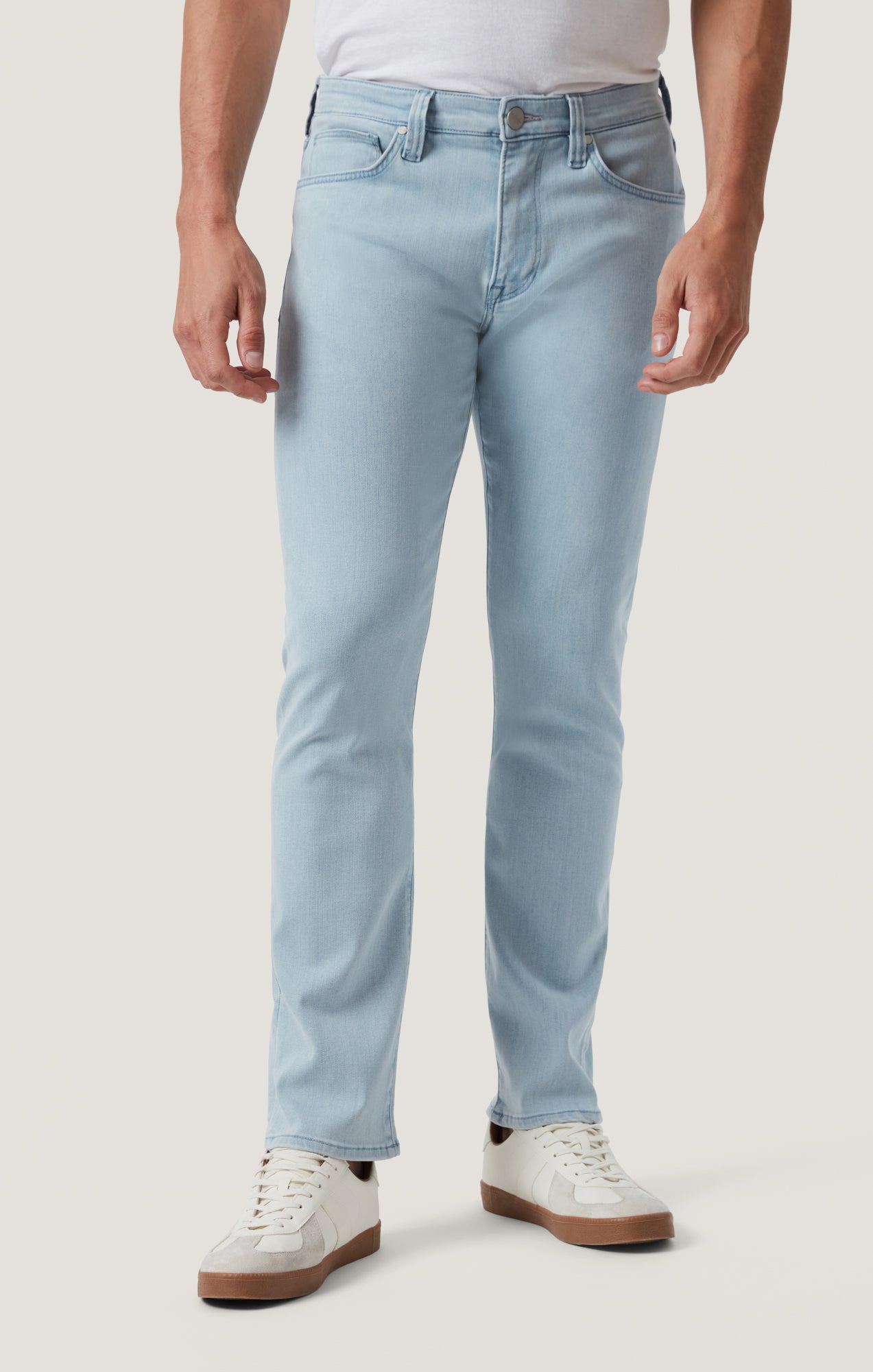 Courage Straight Leg Jeans in Ice Blue Urban