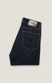 Charisma Relaxed Straight Jeans In Dark Comfort