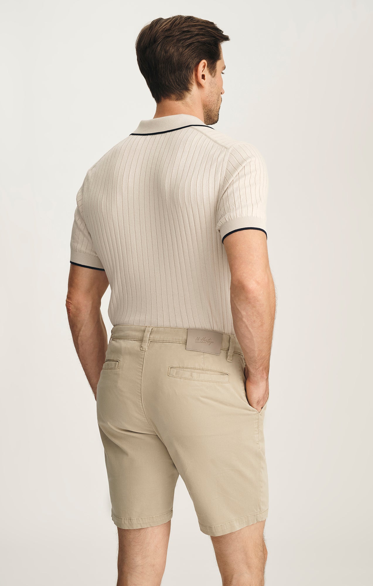 Arizona Slim Shorts In Aluminum Twill