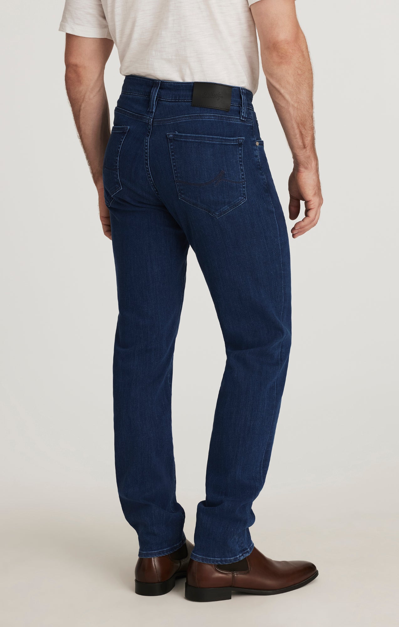 Champ Athletic Fit Jeans in Night Blue Urban