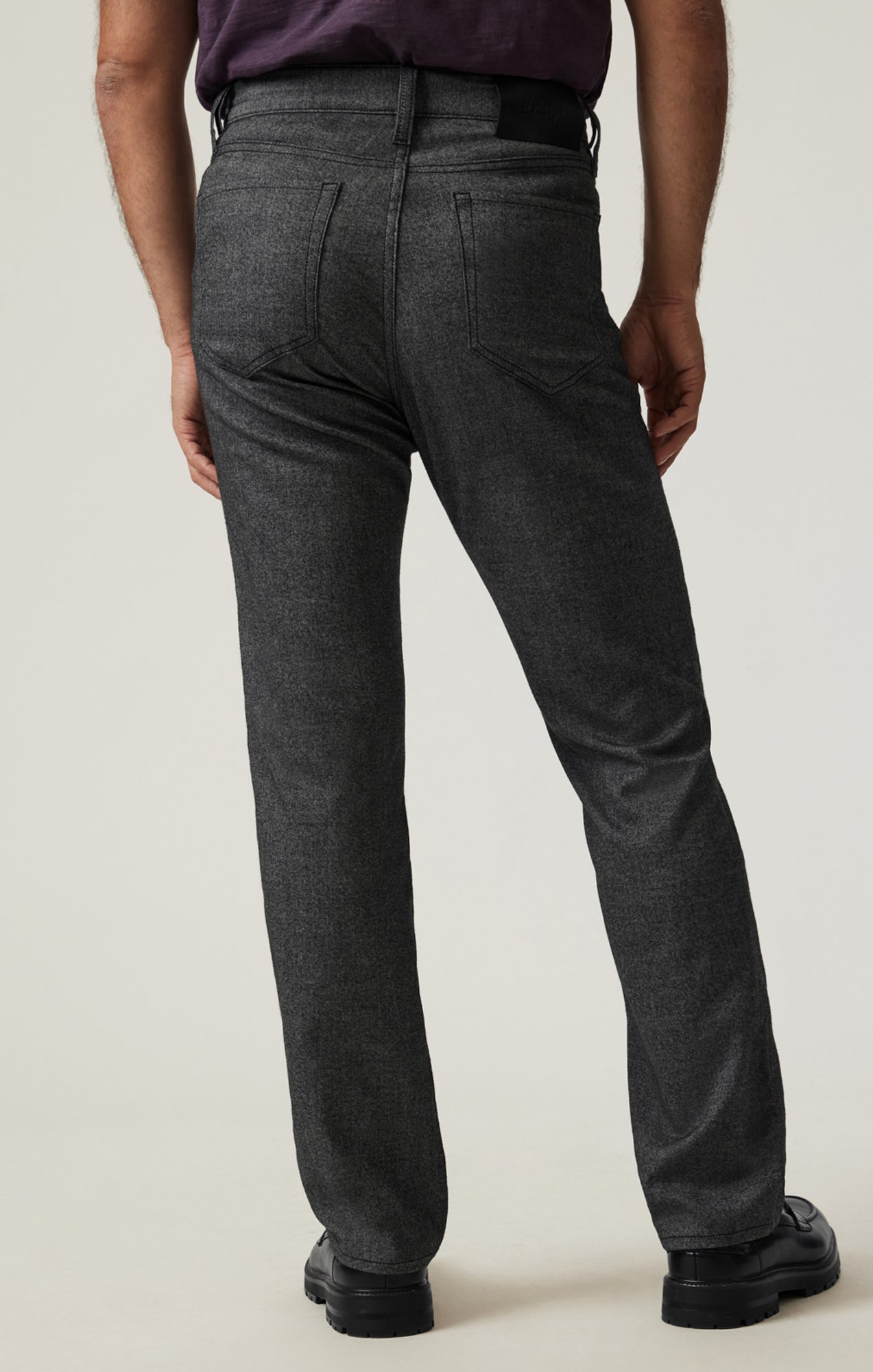 Charisma Relaxed Straight Pants in Grey Elite