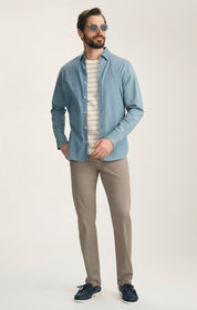 Courage Straight Leg Pants In Driftwood Twill