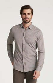 Striped Shirt in Brown