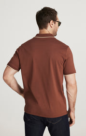 Riviera Polo Shirt in Cappuccino
